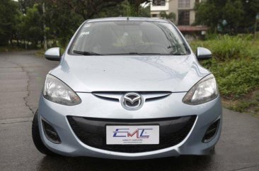 Blue Mazda 2 2014 for sale in Quezon City