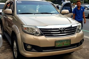 Toyota Fortuner 2012 for sale in Manila