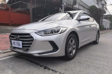 Silver Hyundai Elantra 2017 for sale in Quezon City