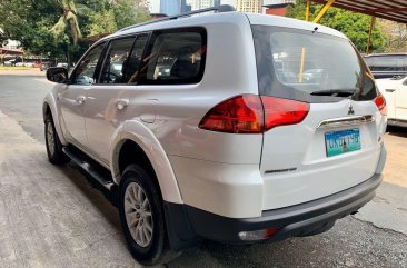 Pearl White Mitsubishi Montero Sport 2013 for sale in Manila