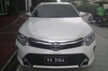 Pearl White Toyota Camry 2016 for sale in Manila