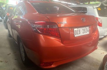 Orange Toyota Vios 2016 for sale in Quezon City