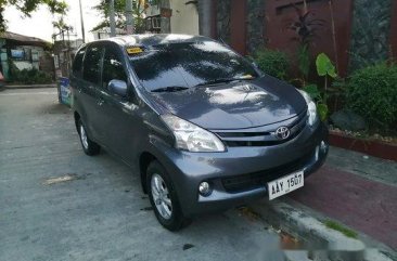 Grey Toyota Avanza 2014 for sale in Quezon City