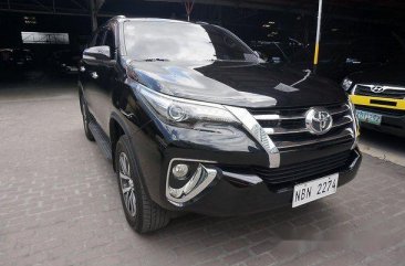 Black Toyota Fortuner 2017 for sale in Makati