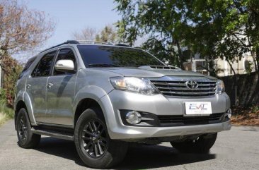 Sell Silver 2015 Toyota Fortuner in Quezon City