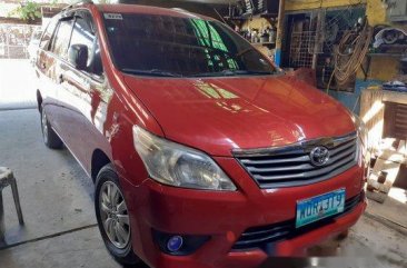 Red Toyota Innova 2014 for sale in Parañaque