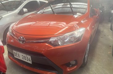 Orange Toyota Vios 2016 for sale in Quezon City