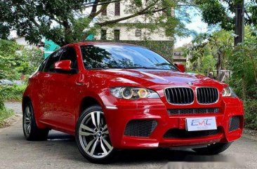 Red Bmw X6 M 2011 for sale in Quezon City