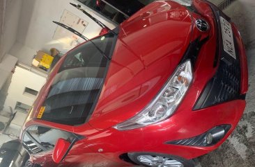 Red Toyota Yaris 2018 for sale in Quezon City