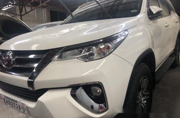 White Toyota Fortuner 2019 for sale in Quezon City