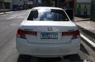 White Honda Accord 2013 for sale in Pasig 