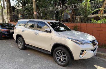 Pearl White Toyota Fortuner 2018 for sale in Pasig