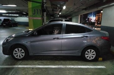 Silver Hyundai Accent 2015 for sale in Mandaluyong
