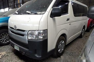 Selling White Toyota Hiace 2016 in Quezon City