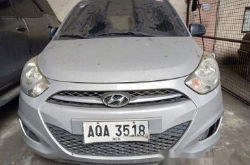 Silver Hyundai I10 2014 for sale in Quezon City 