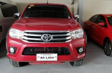 Selling Red Toyota Hilux 2017 in Makati