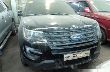 Black Ford Explorer 2016 for sale in Quezon City