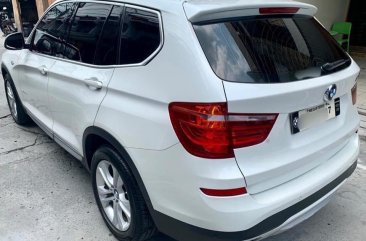 Pearl White Bmw X3 2015 for sale in Makati