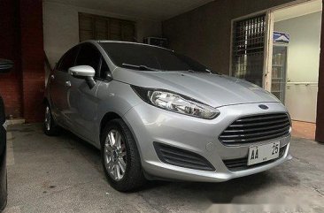 Silver Ford Fiesta 2014 for sale in Quezon City