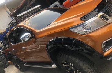 Selling Orange Nissan Navara 2016 in Quezon City