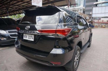 Black Toyota Fortuner 2017 for sale in Automatic