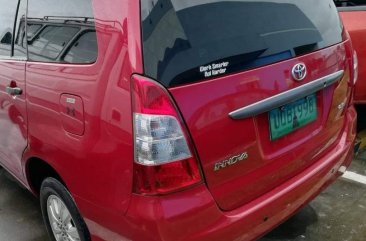 Selling Red Toyota Innova 2012 in Dagupan