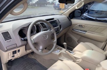 Black Toyota Fortuner 2008 for sale in Automatic