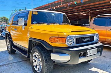 Yellow Toyota Fj Cruiser 2019 for sale in Mandaue