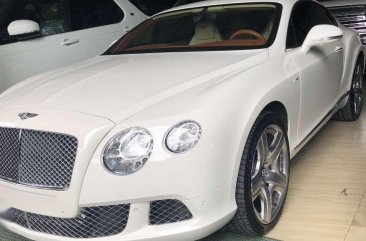 Pearl White Bentley Continental 2015 for sale in Automatic