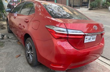 Sell Red 2018 Toyota Altis in Makati