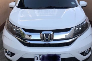 Selling White Honda BR-V 2017 in Cabanatuan