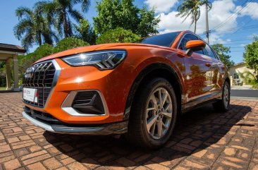 Orange Audi Q3 2020 for sale in Subic 