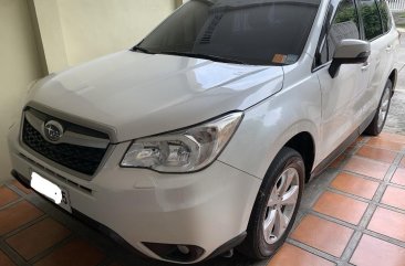 Pearl White Subaru Forester 2014 for sale in Automatic