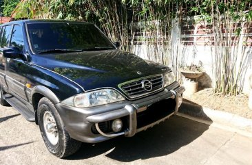 Black Ssangyong Musso 2006 for sale in Cebu City