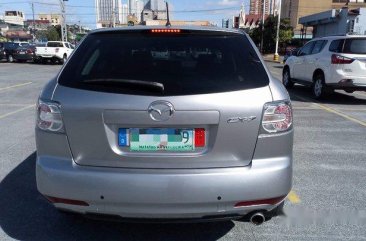 Silver Mazda Cx-7 2011 for sale in Quezon