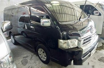 Selling Black Toyota Hiace 2015 in Quezon City