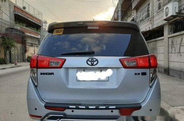 Selling Silver  Toyota Innova 2017 in Quezon City