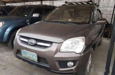 Brown Kia Sportage 2009 for sale in Rizal