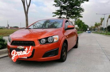 Selling Orange Chevrolet Sonic 2014 in Taguig