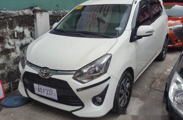 White Toyota Wigo 2017 for sale in Calasiao