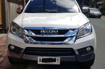 White Isuzu Mu-X 2015 for sale in Marikina