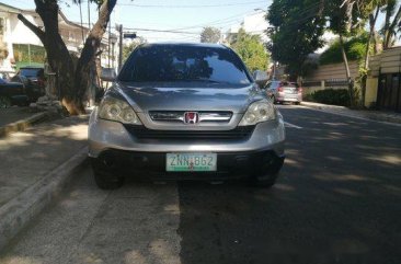 Selling Silver Honda Cr-V 2008 in Quezon City