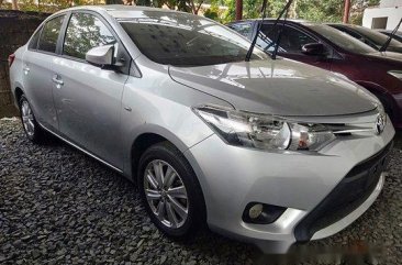 Silver Toyota Vios 2018 for sale in Manual
