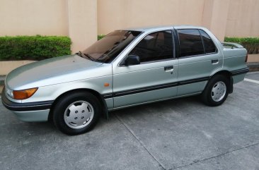 Selling Silver Mitsubishi Lancer 1990 in Manila