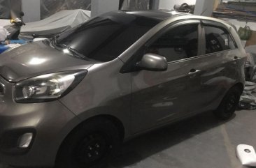 Sell Grey 2014 Kia Picanto in Manila