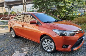 Selling Orange Toyota Vios 2016 in Manila