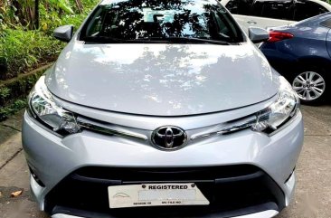 Silver Toyota Vios 2017 for sale in Quezon City