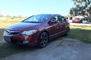 Red Honda Civic 2007 for sale in Automatic