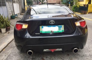 Black Toyota 86 2013 for sale in Pasig