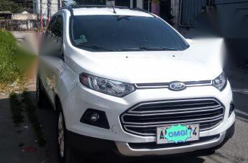 Sell White 2015 Ford Ecosport SUV / MPV in Silang